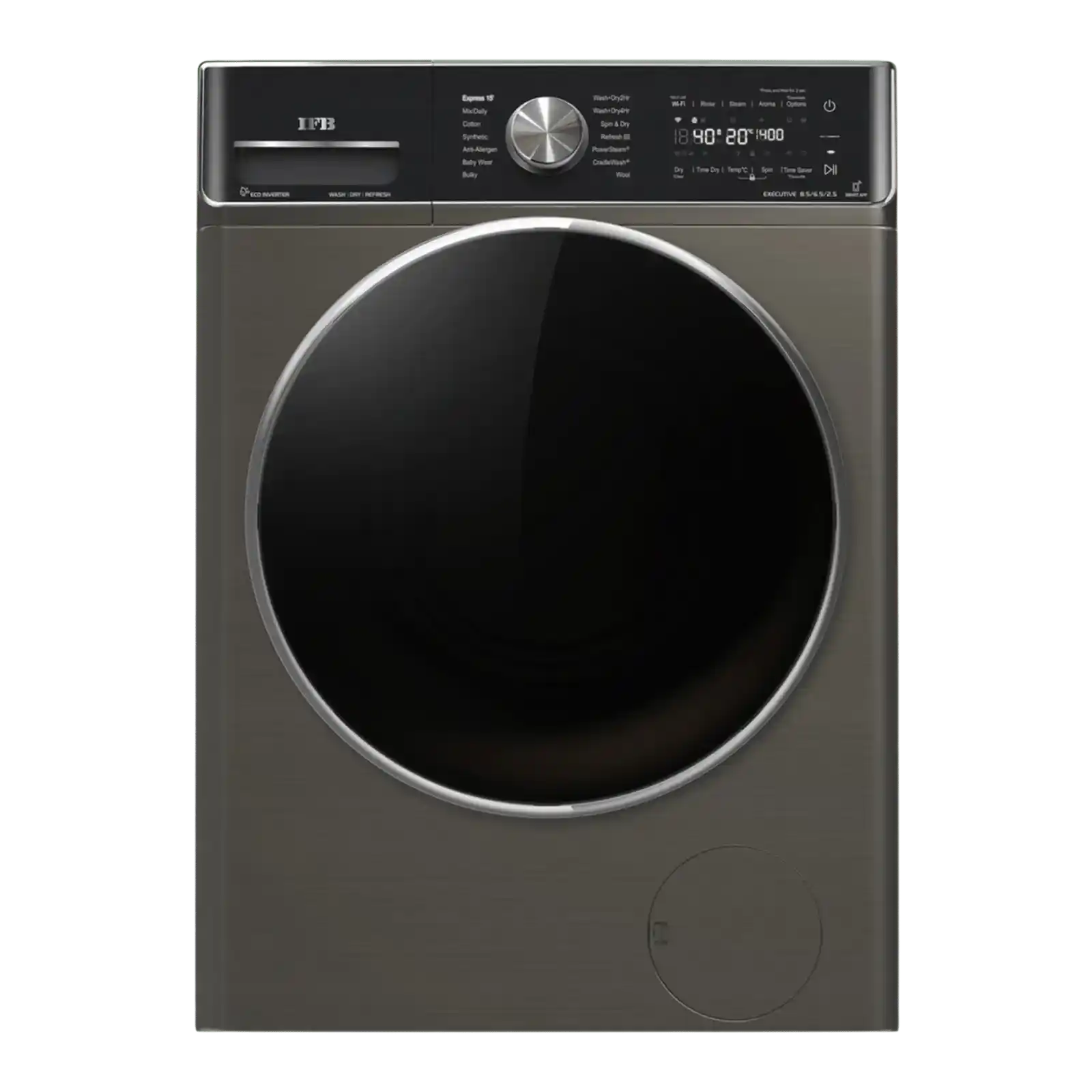 IFB Executive Zxm Washer Dryer Refresher 8.5 6.5 2.5 Kg 1400 Rpm