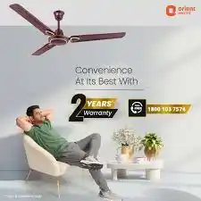 Orient-Rapid-Air-Deco-1200MM-Brown-1S---Celiling-Fan