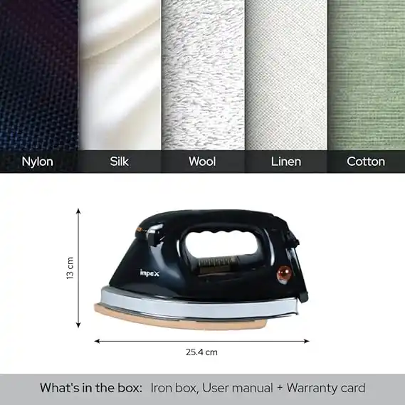 Impex---Impex-Electric-Iron-Box-(Big-B)-(Black)-Dry-Iron-Box