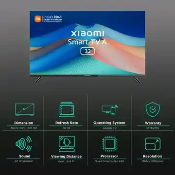 Xiaomi-Smart-Gtv-a-32-(32-Inch)-Google-Tv-Smart-LED---Mi-Tv