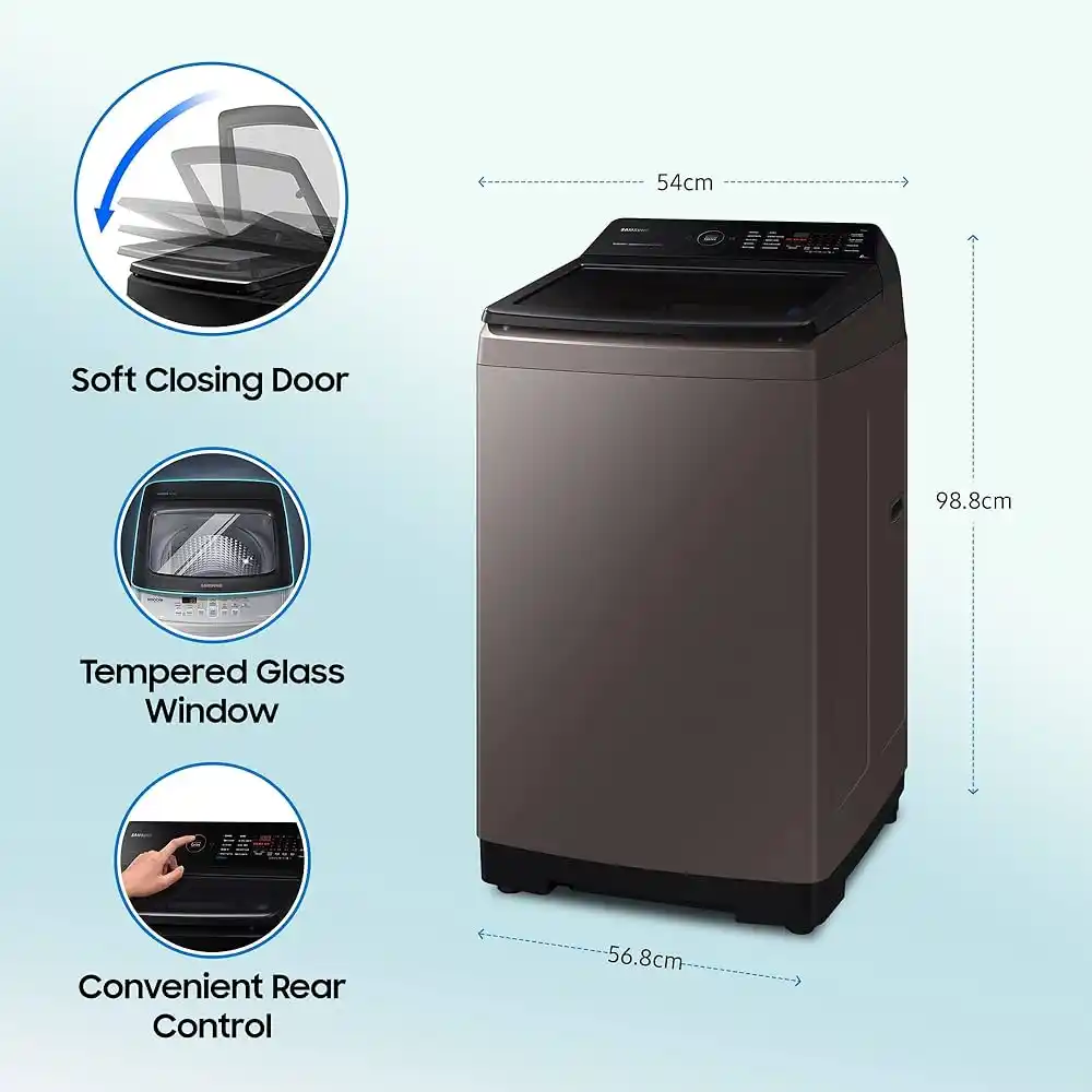 Samsung-8-Kg-Ecobubble-Top-Load-Washing-Machine-with-Heater-&-Wi-Fi-Connectivity-(Rose-Brown)-(WA80B)