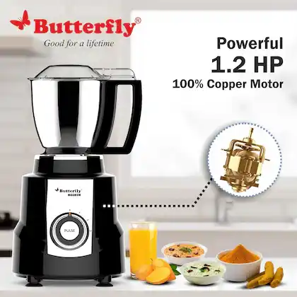 Butterfly-Magnum-4JAR-Black---Mixers-(1.2HP)