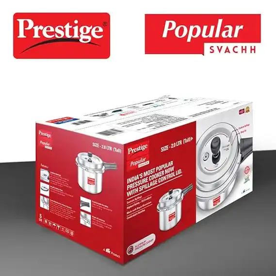 Prestige-Alu-Svachh-2L-Pop-Outer-Lid---Pressure-Cooker