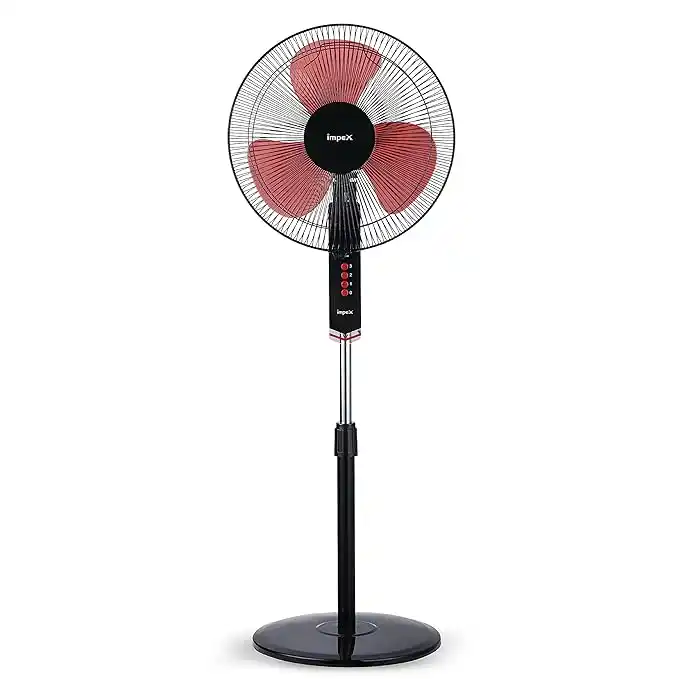 Vega Pf 16 Blue Black - Pedestal Fan - Impex