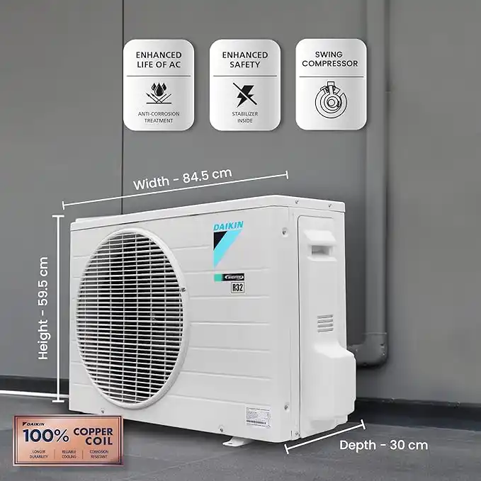 ATKL60UV16U-(1.8TON)-(3-Star)-Split-Inverter---Daikin-(ATKL60UV16U)