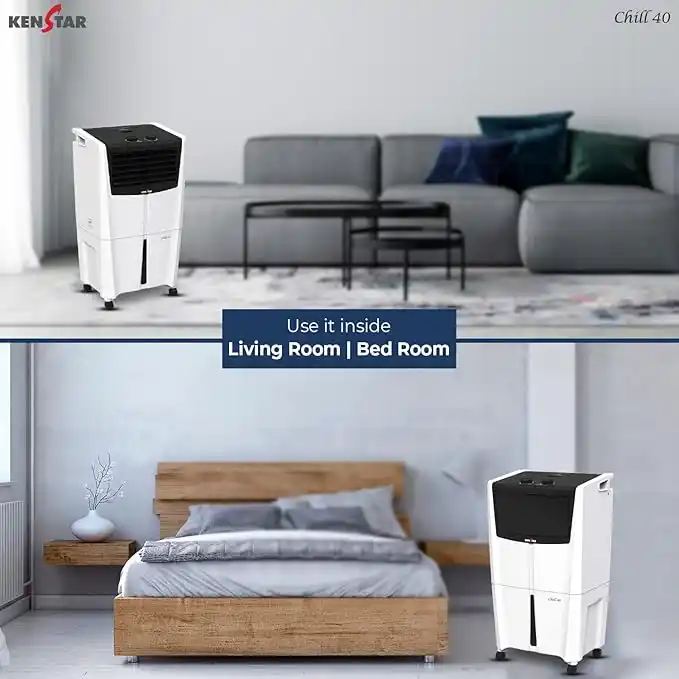 Kenstar-Chill-Hc-40-Personal-Aircooler-for-Home-Inverter-Compatible,-Honeycomb-Cooling-Pads,-White&bl