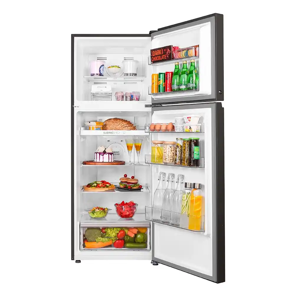 Haier-328-L-Frost-Free-Double-Door-Top-Mount-3-Star-Convertible-10-in-1-Refrigerator-(Cream-Pink-Gla