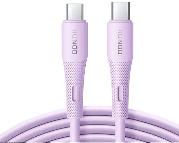 Xundo-Xddc-021-Type-C-to-C-Data-Cable-(Purple)-6-Month-Warranty