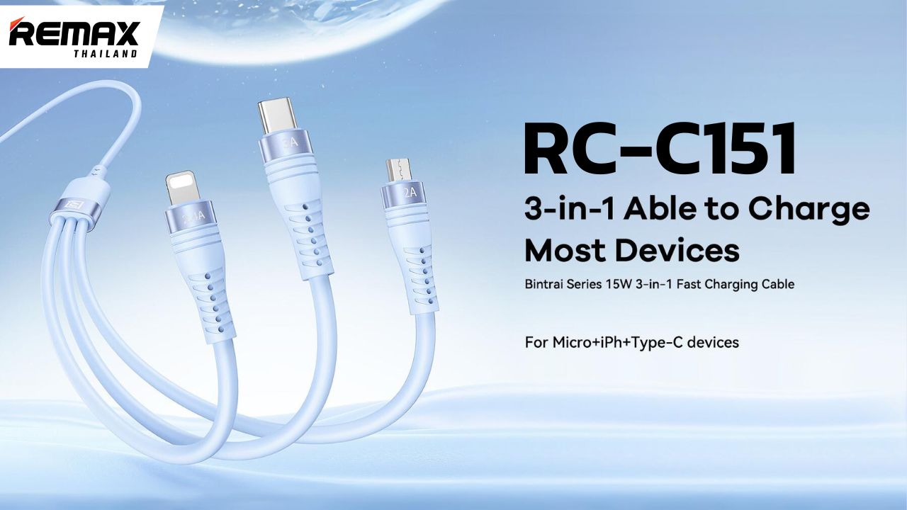 Remax-Rc-C151-3IN1-15W-Data-Cable-6-Month-Warranty