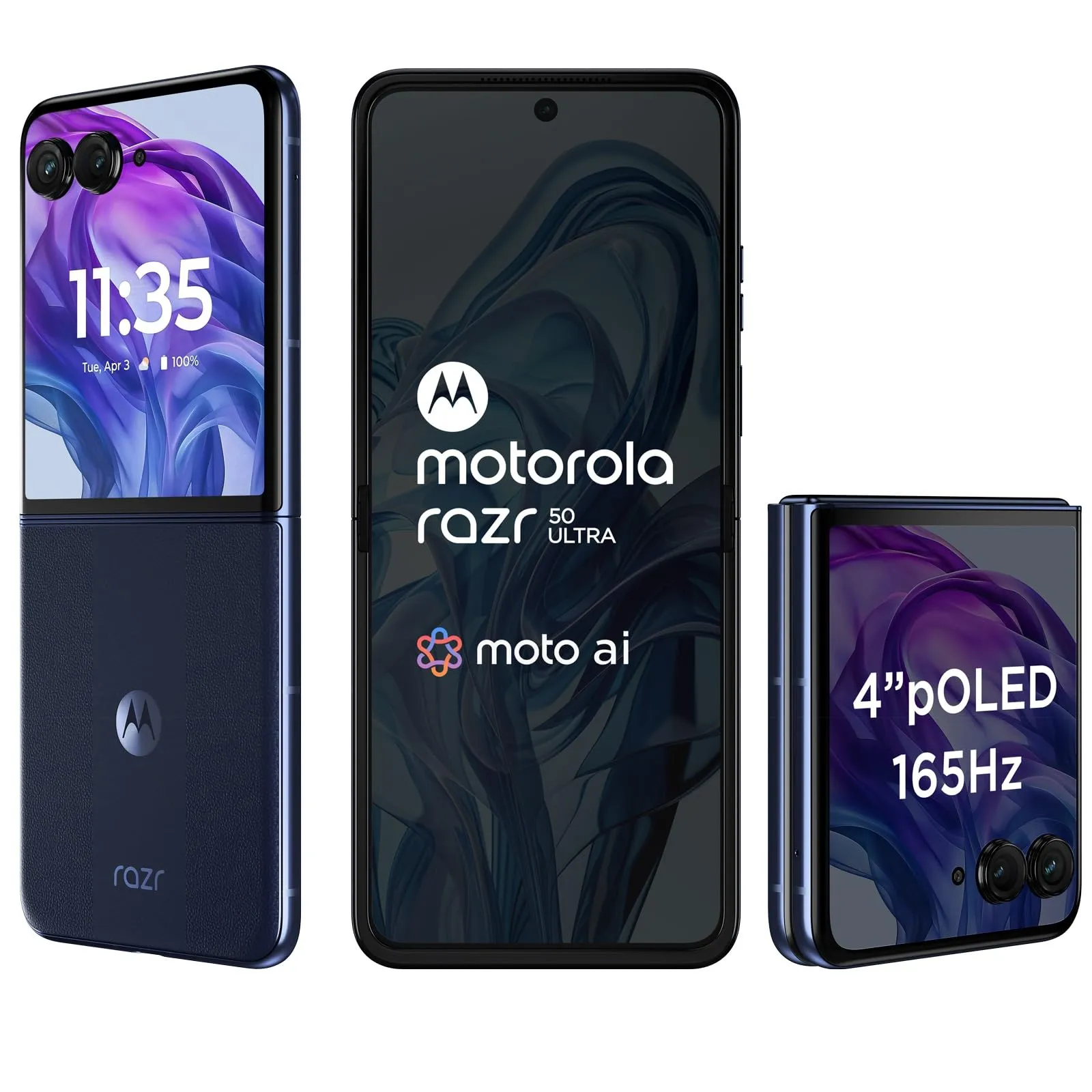 Motorola Razr 50 Ultra 5G (Midnight Blue, 12GB, 512GB)