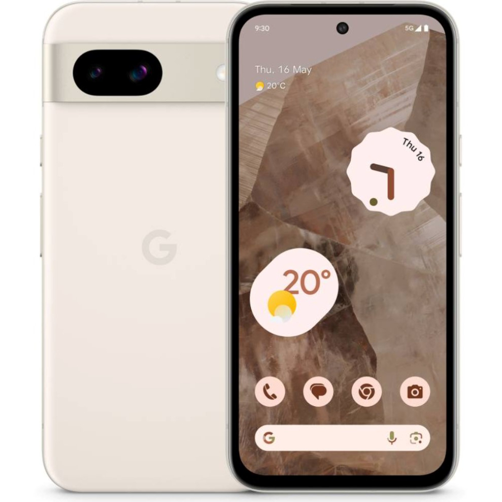 Google Pixel 8A 5G (Porcelain, 128GB)