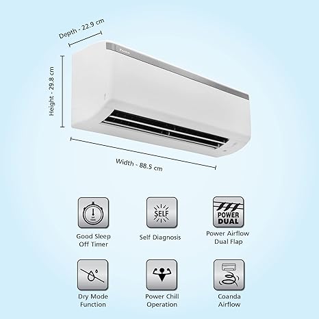 Daikin-(1.5-Ton)-(3-Star)-Split-AC-/-RL50TV16V3)-(FTL50TV16U3B)