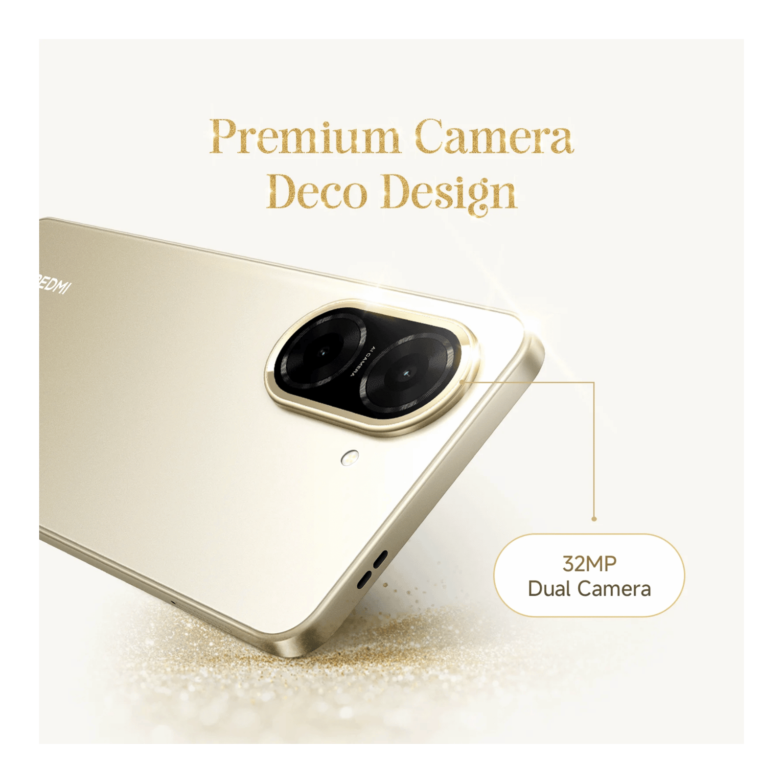 Xiaomi Redmi A5 (Jaisalmer Gold, 3GB, 64GB)