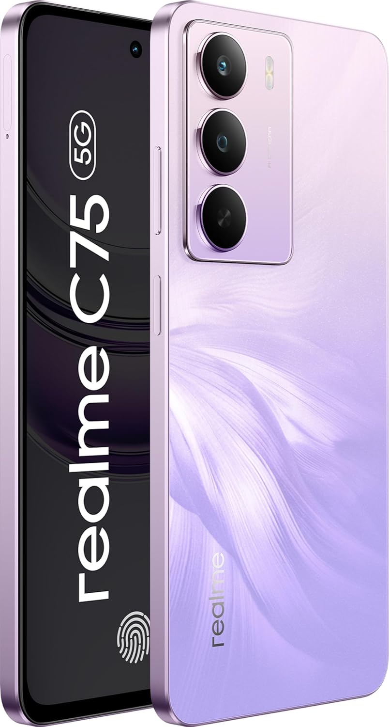 Realme C75 5G (Purple Blossom, 6GB, 128GB)