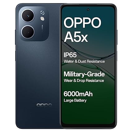 OPPO A5X 5G (Midnight Blue, 4GB, 128GB)