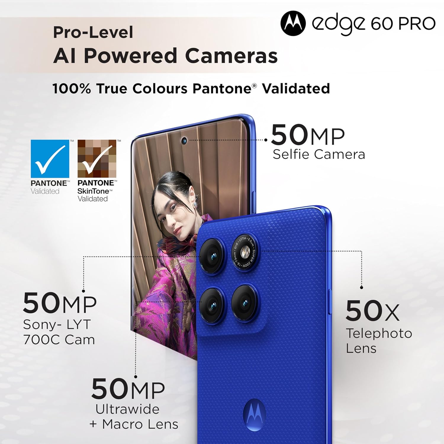 motorola edge 60 PRO 5G 本体 Motorola Moto edge 60 Pro 5G Phone MTK Dimensity 8350