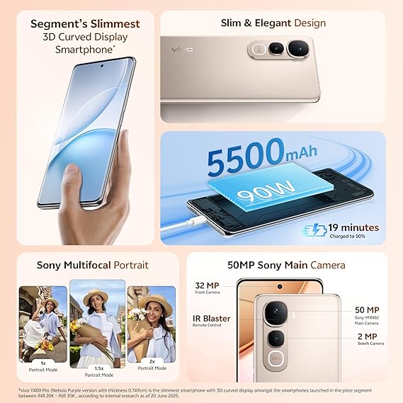 Vivo-Y400-Pro-5G-(Fest-Gold,-8GB,-256GB)