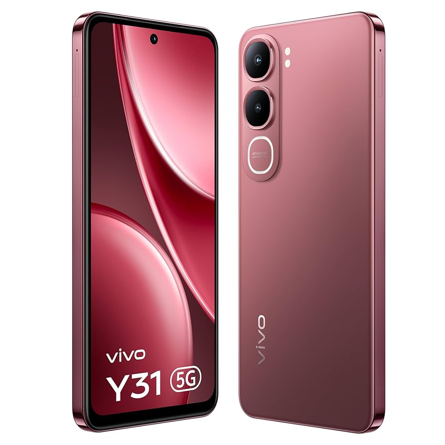 Vivo-Y31-5G-(Rose-Red,-4GB,-128GB)