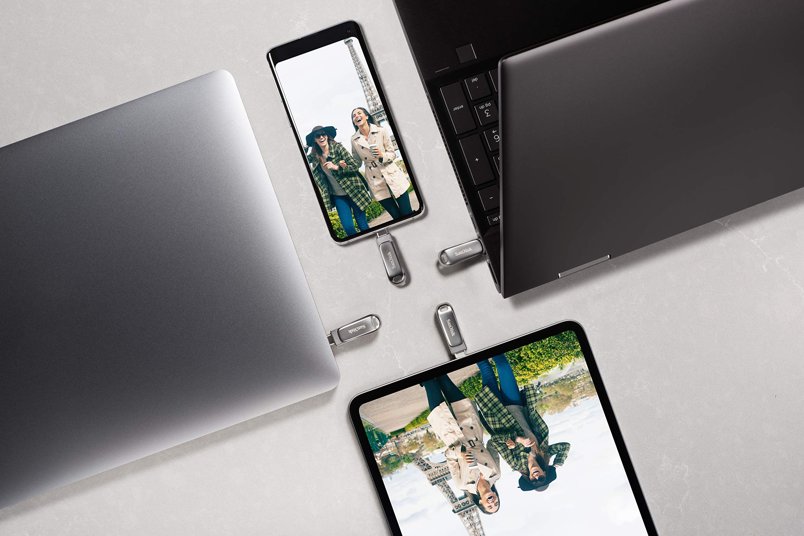 32GB-Otg-Type-C-Luxe-(Metal)-Sandisk---Pen-Drive