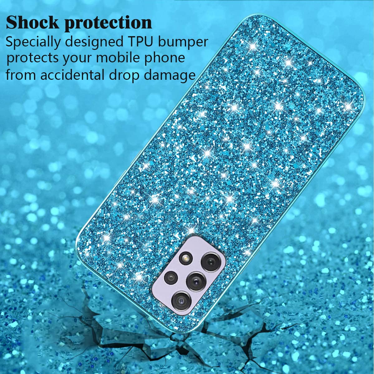 A236-Galaxy-A23-5G---Samsung---Glitter---Back-Case---Ladish-Series