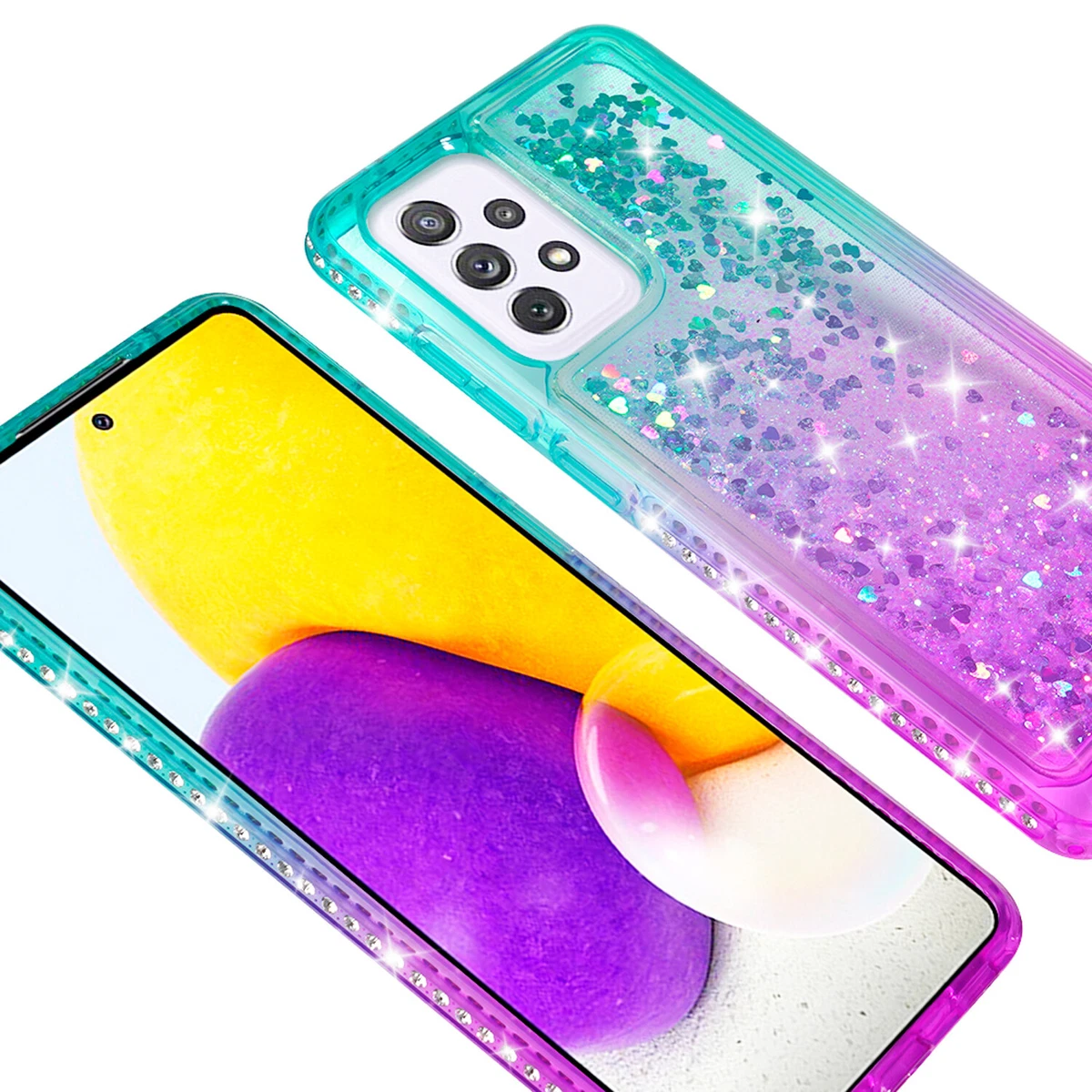 A336-Galaxy-A33-5G---Samsung---Glitter---Back-Case---Liquid-Case
