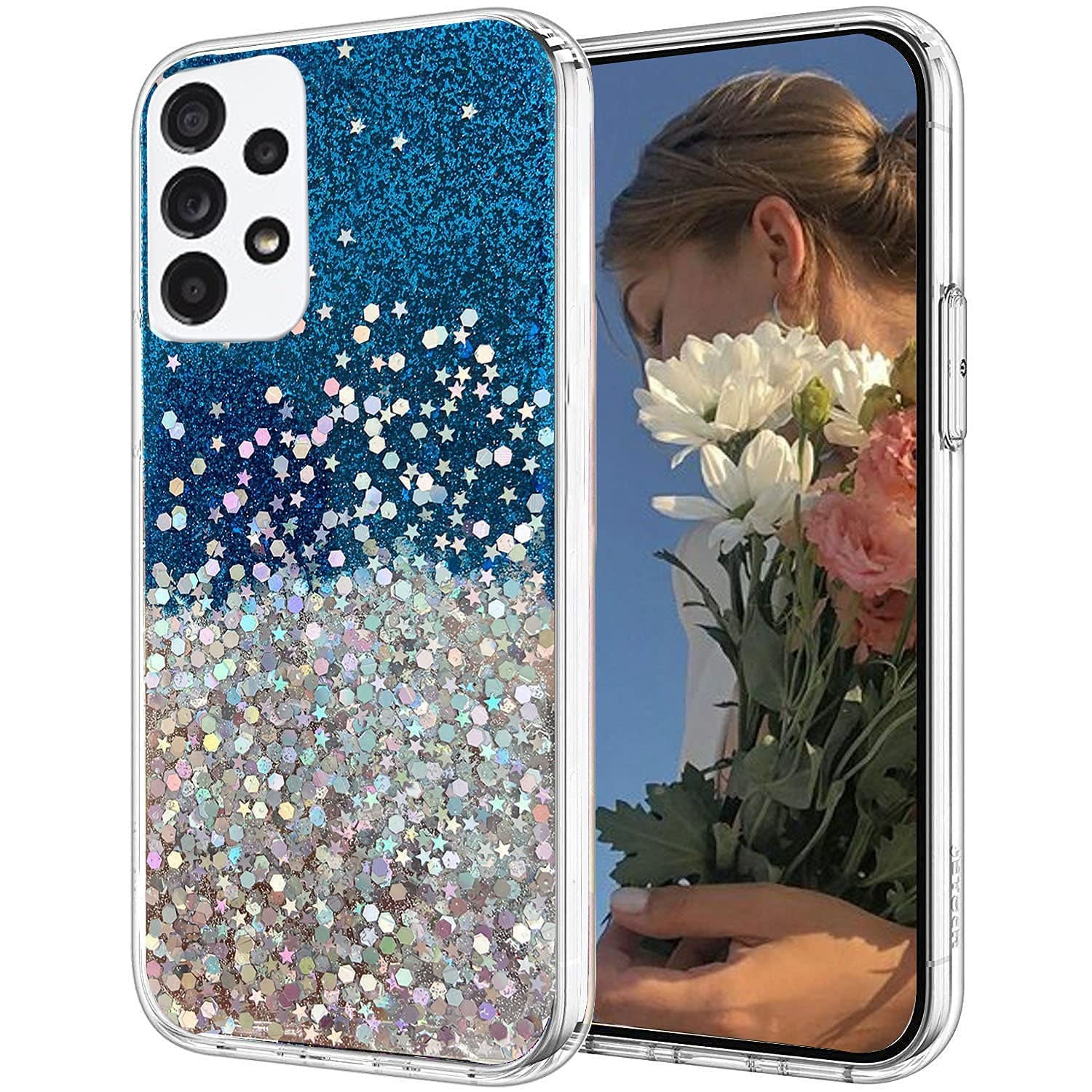 A135-Galaxy-A13---Samsung---Glitter---Back-Case---Ladish-Series