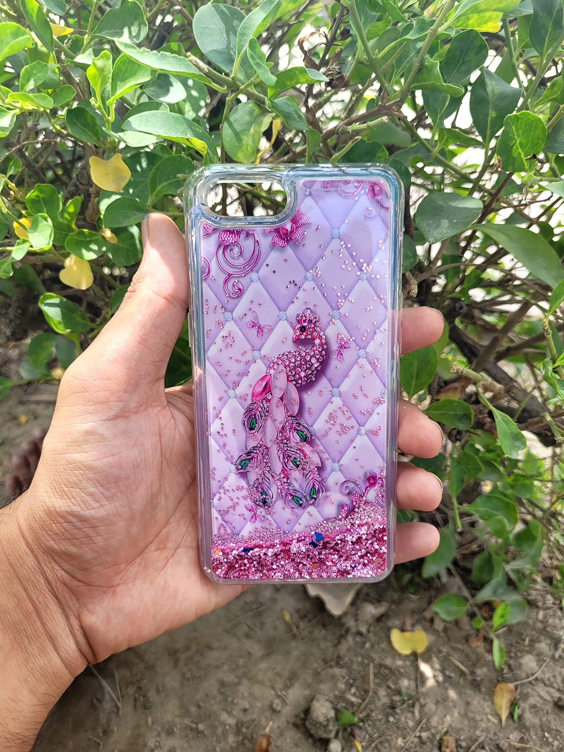 A3S-4G---OPPO---Glitter---Liguid-Case