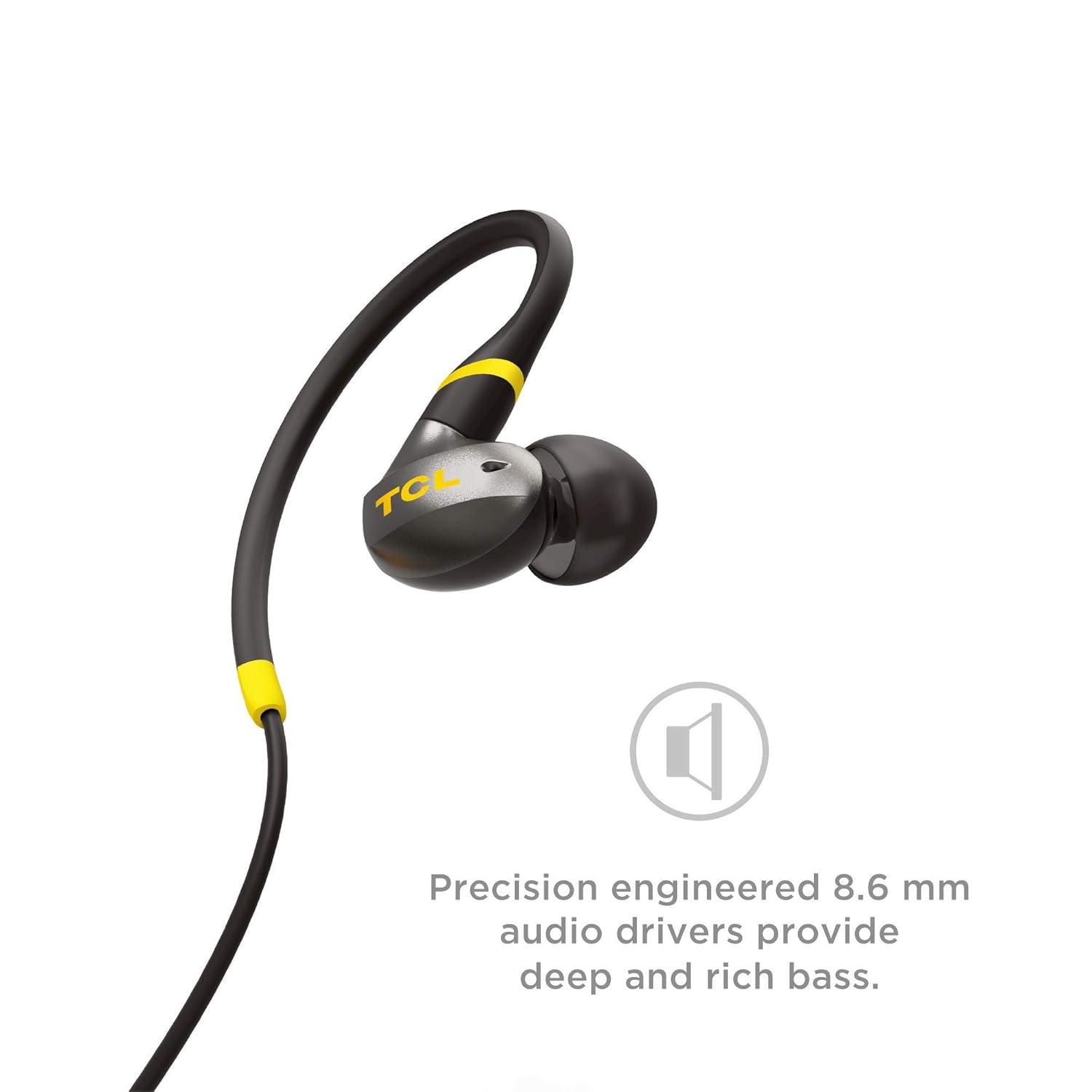 TCL---Earphone---Black-(ACTV100BK)