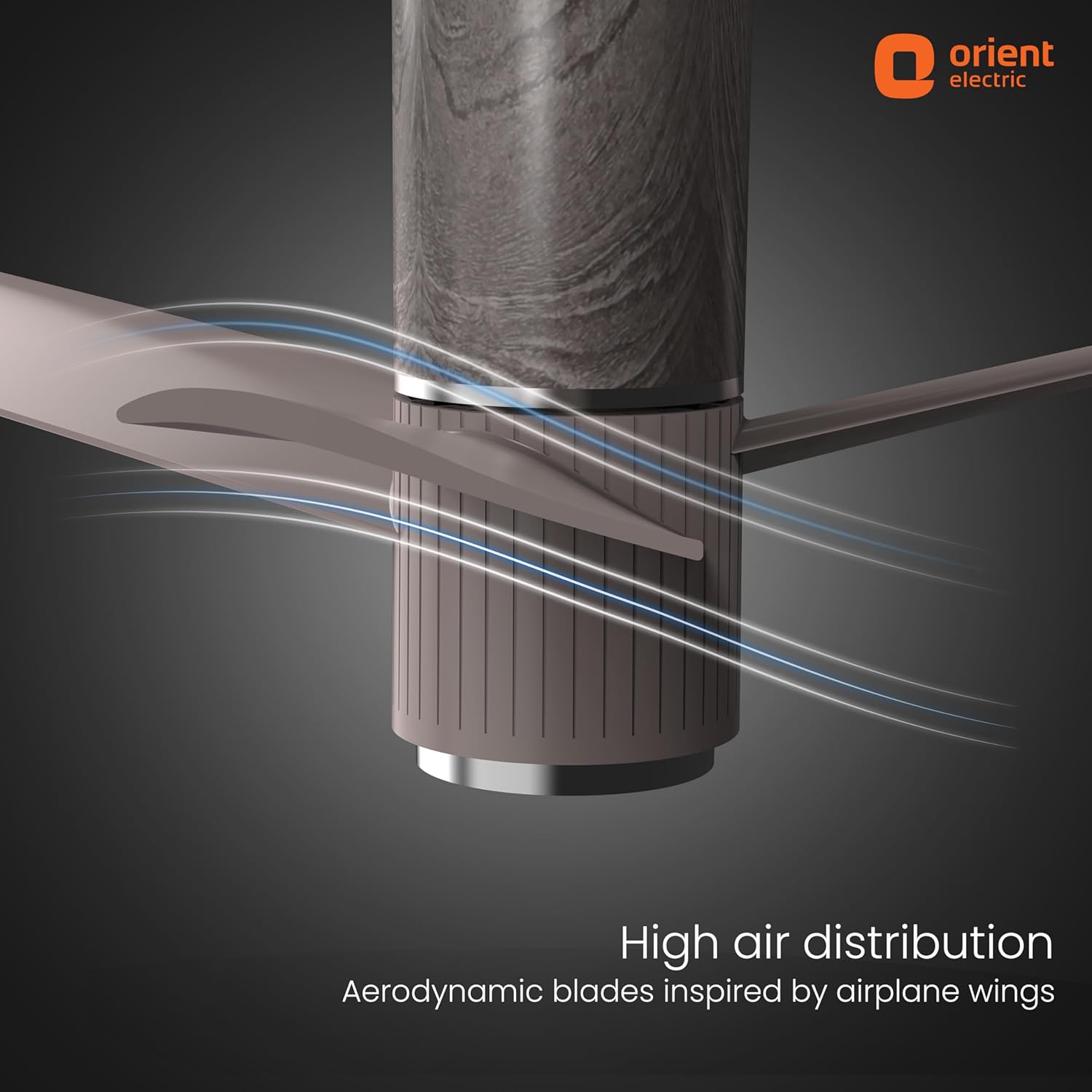 Aeroslim---1200MM-(Brown)-Ceiling-Fan-with-IoT-(Remote-and-Down-Light)-Orient