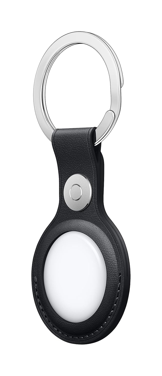 AirTag-Leather-Key-Ring---Apple---Tag---Saddle-Brown