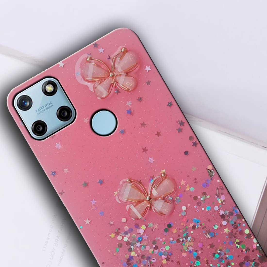 C25Y---Realme---Glitter---Liguid-Case