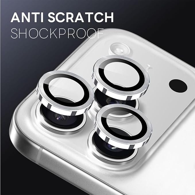 Apple-iPhone-17-Pro/17-Pro-Max-Camera-Ring-2025-Lens-Protector-Silver