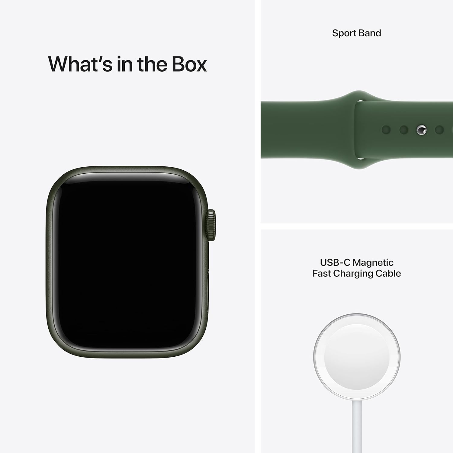 Apple-Watch-S7-+-Cellular)-Green-Aluminum-Case-Clover-Sport-Band-(45MM(GPS)