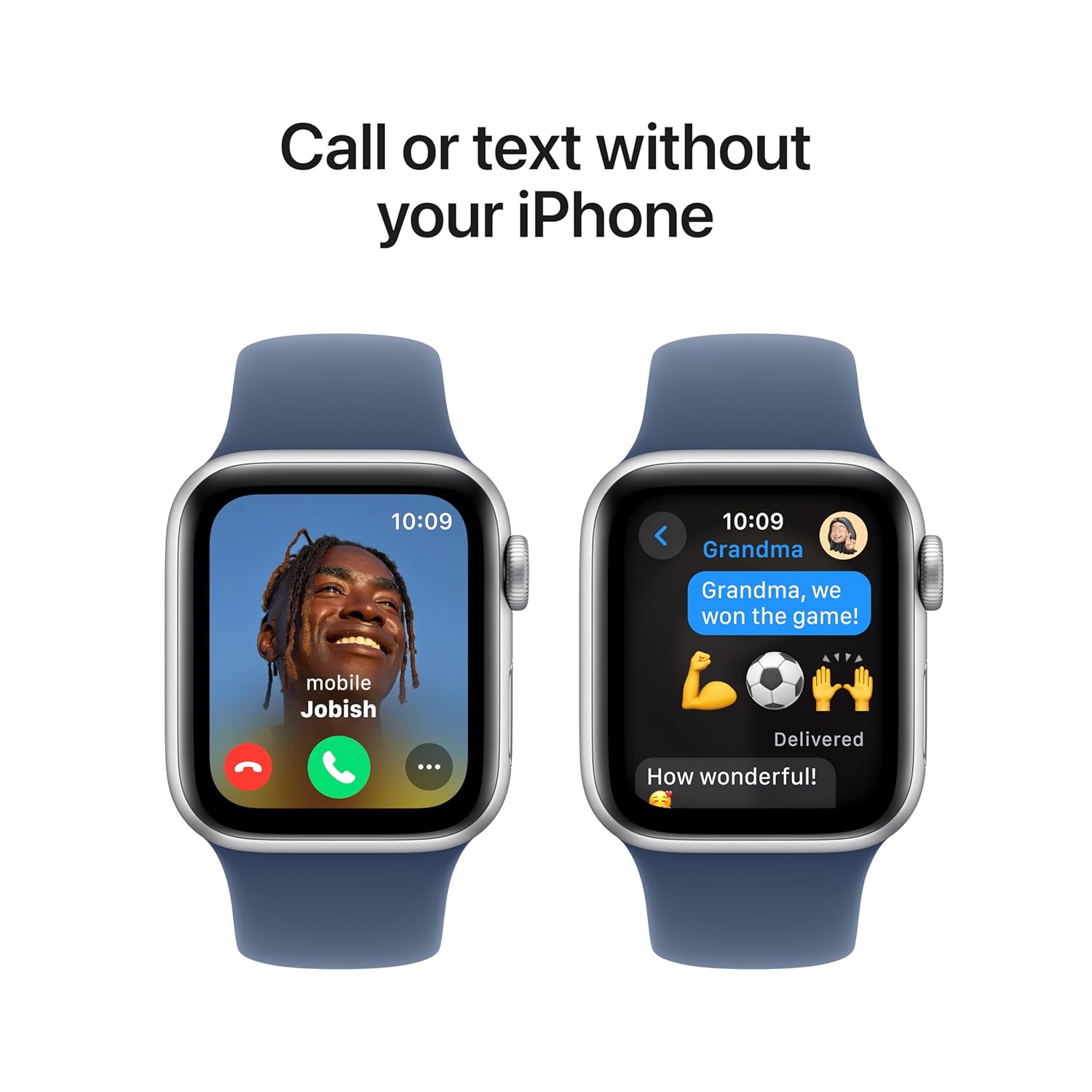 Apple-Watch-SE-40MM-GPS-Silver-Aluminium-Case-Denim-Sport-Band-M/L-(MXED3HN)