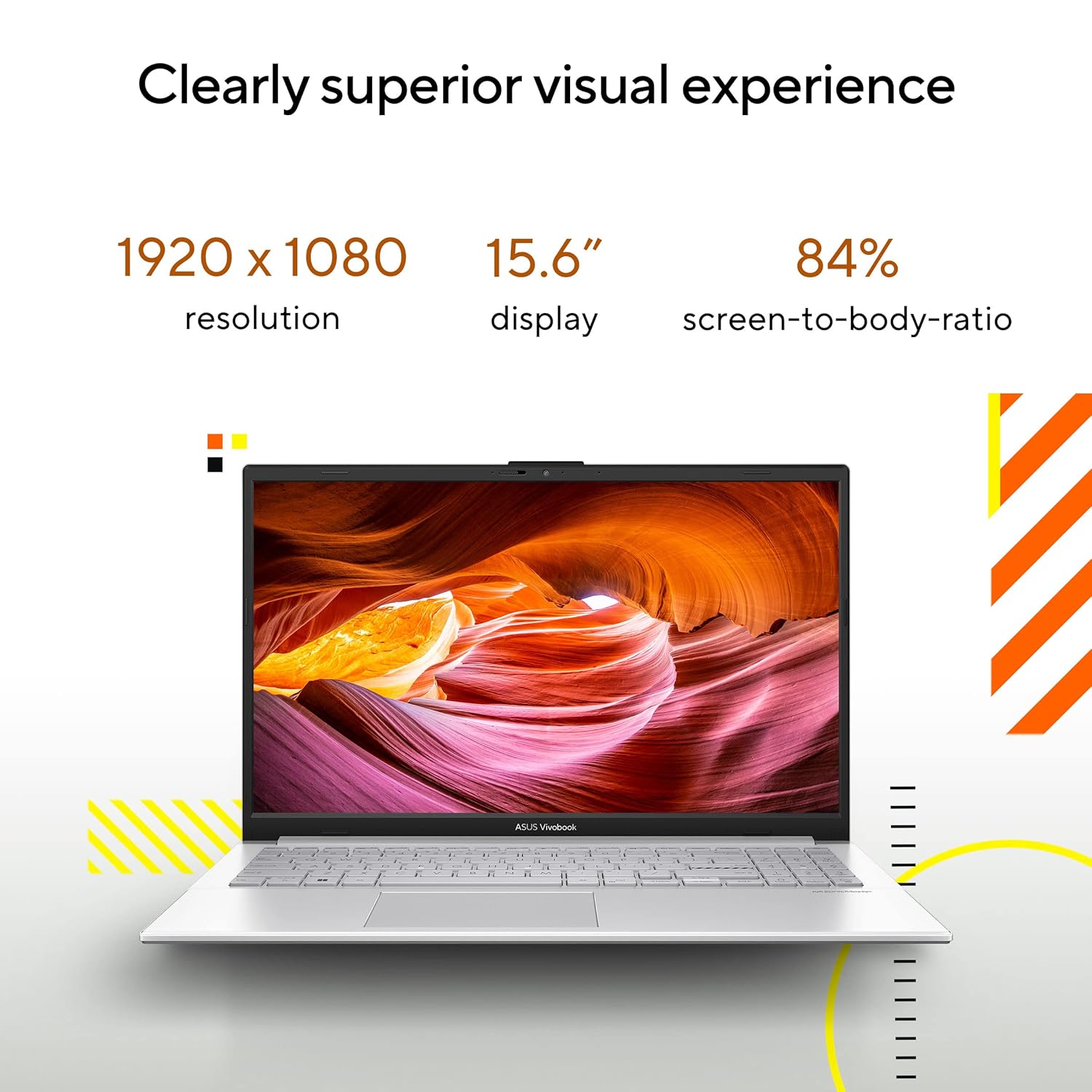 ASUS-Vivobook-Go-15-R3-7320U---8/512GB-SSD-60Hz---15.6"---Cool-Silver---MSO2024---Win11---Laptop-(E1504FA)