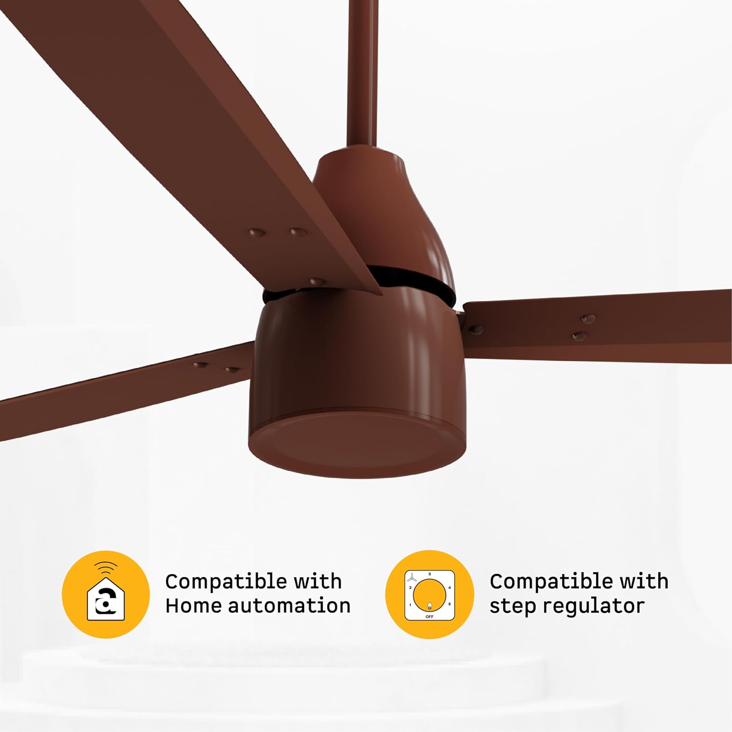 Atomberg-1200MM-5-Star-3-Blade-Bldc-Ceiling-Fan-with-Remote-Control-&-LED-Indicators-(Gloss-Brown)-(Renesa-Prime)