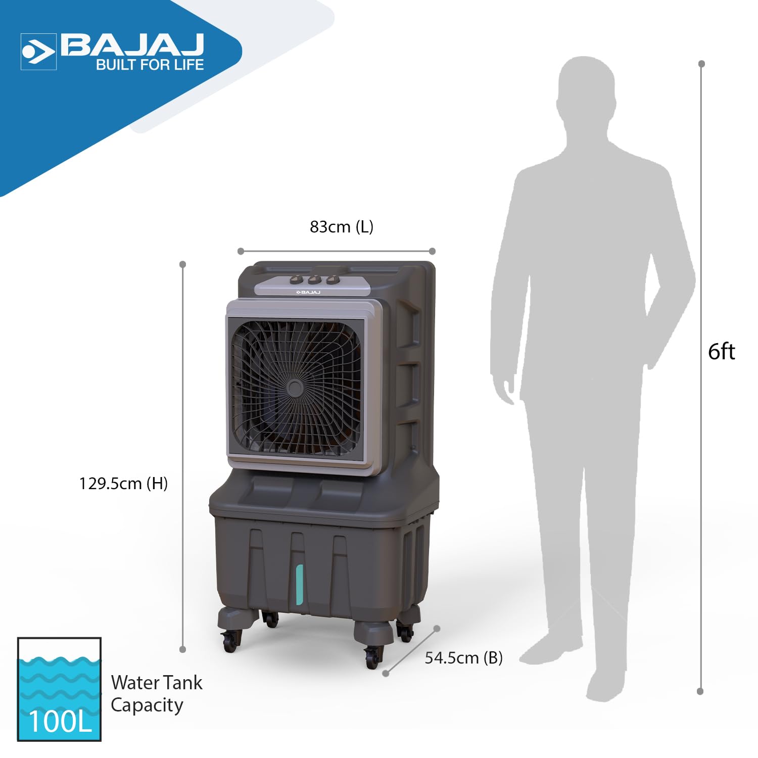 Bajaj-100-Ltr-Semi-Commercial-Air-Cooler-with-One-Year-Motor-Warranty-(Xforce)