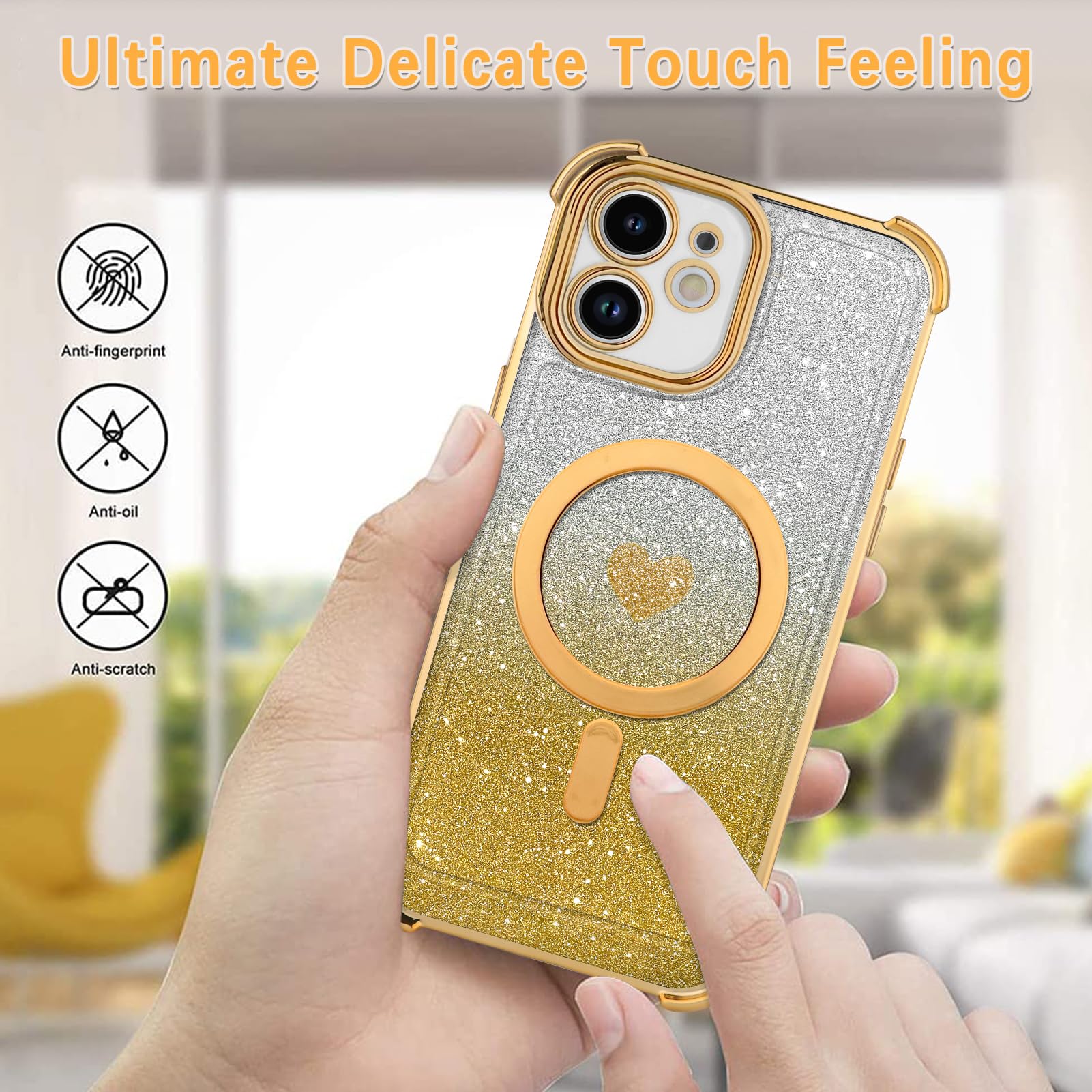 iPhone-11---Apple---Glitter---Back-Case---Magsafe-Gallary