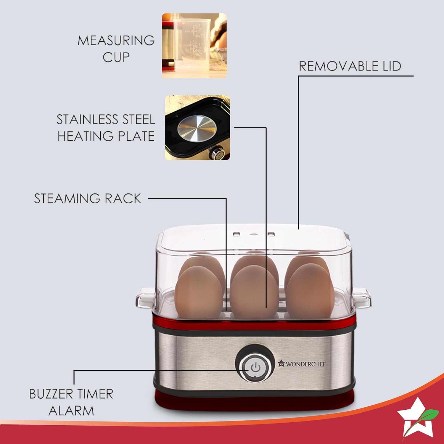 Crimson-Edge-Egg-Boiler-(400W)-Auto-Switch-Off-Alarm-Function-Egg-Boiler---Wonderchef