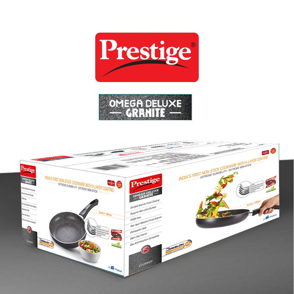 Dlx-Granite-Frypan-240MM-Wl---Pans---Prestige