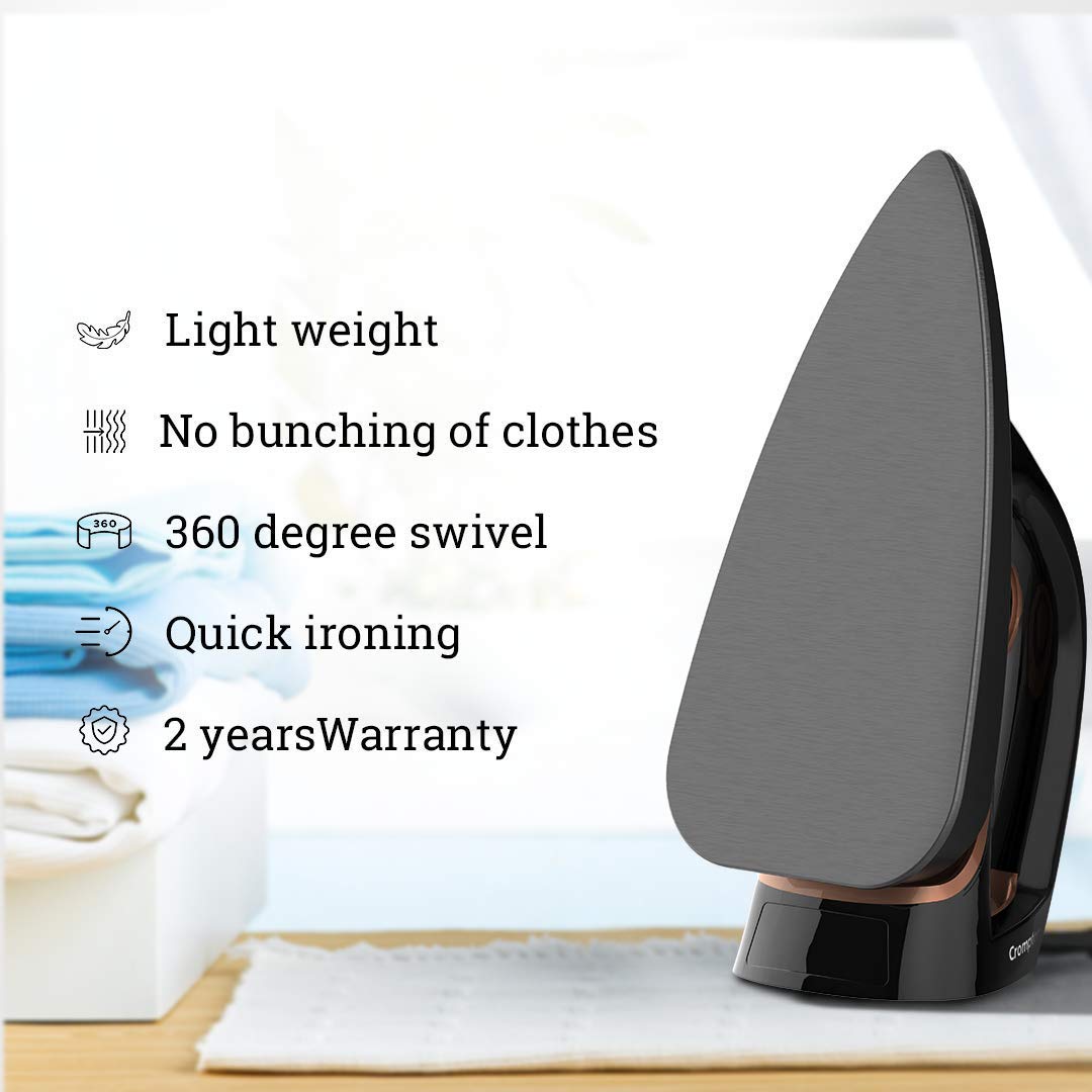Crompton-Dry-Iron-1000-W-with-American-Heritage-Coating-(Insta-Glide)