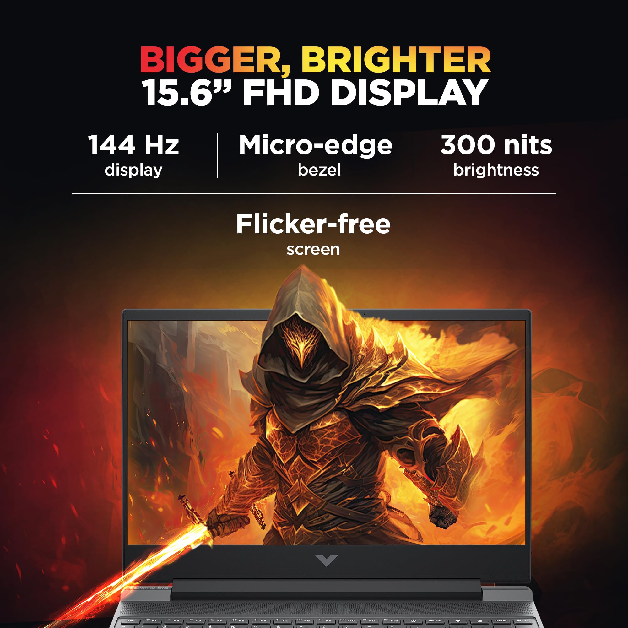 HP-Victus-i5-13th-Gen-13420H-16GB/512GB-SSD-RTX-3050-6GB-Graphics-15.6-Inch-FHD-144Hz-Win11-Gaming-Laptop-(FA2700TX)