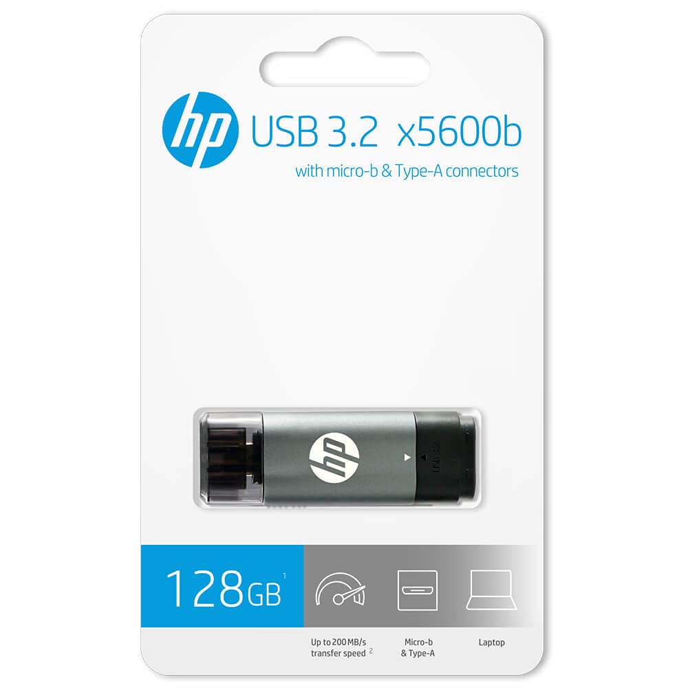 HP-Otg-3.2-Flash-Drive-128GB-HP-Type-B---Pen-Drive-(X5600B)