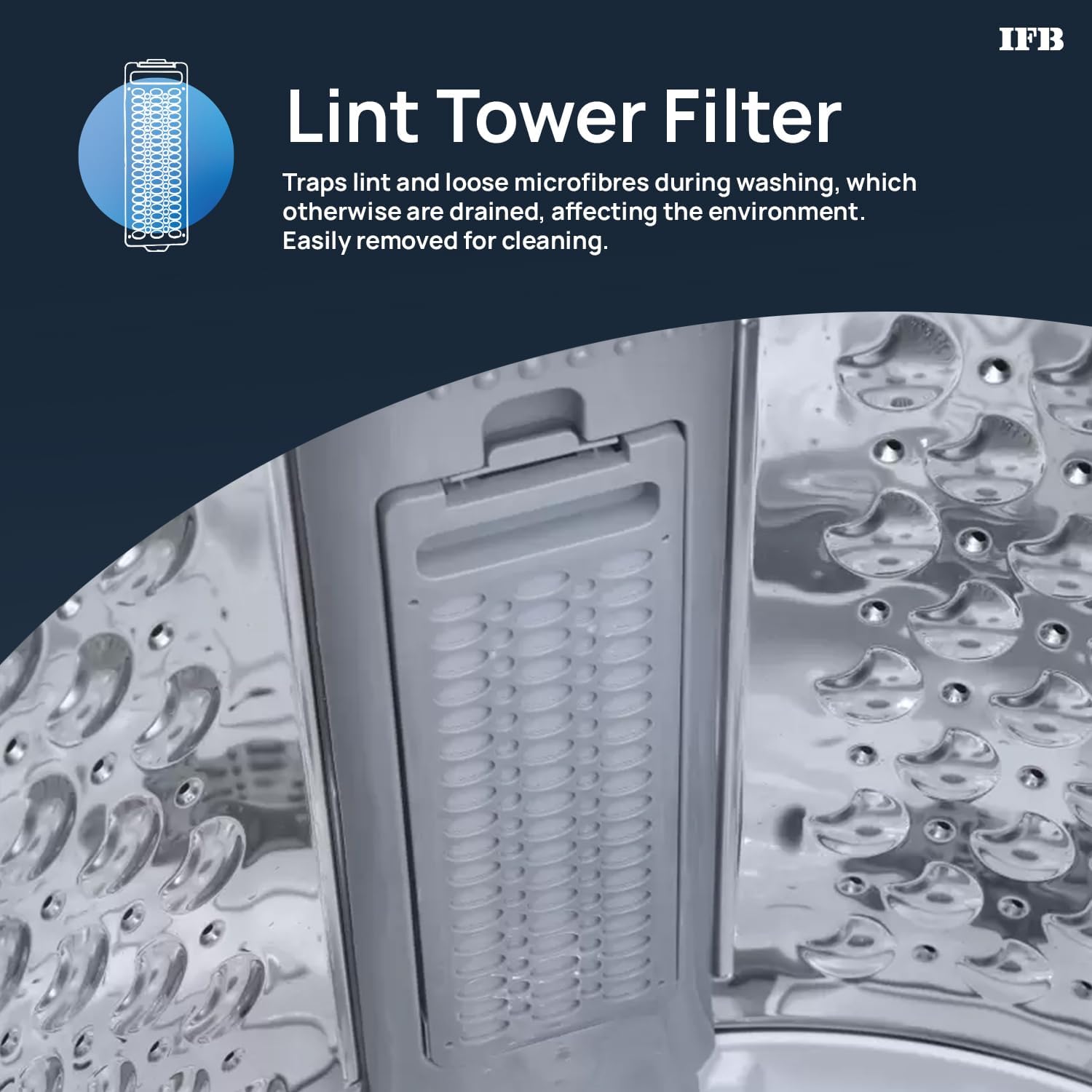 IFB-(5S)-Top-Load-Washing-Machine-(Inox)-(Tl-Sibs-Aqua)-(10.0KG)
