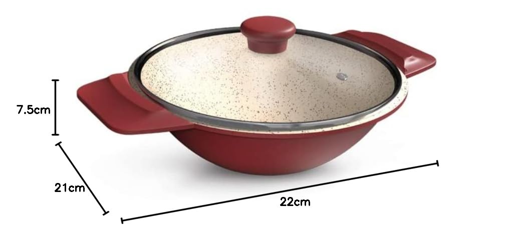 Impex-Diecast-Nonstick-Multi-Pan-(Ruby-20)