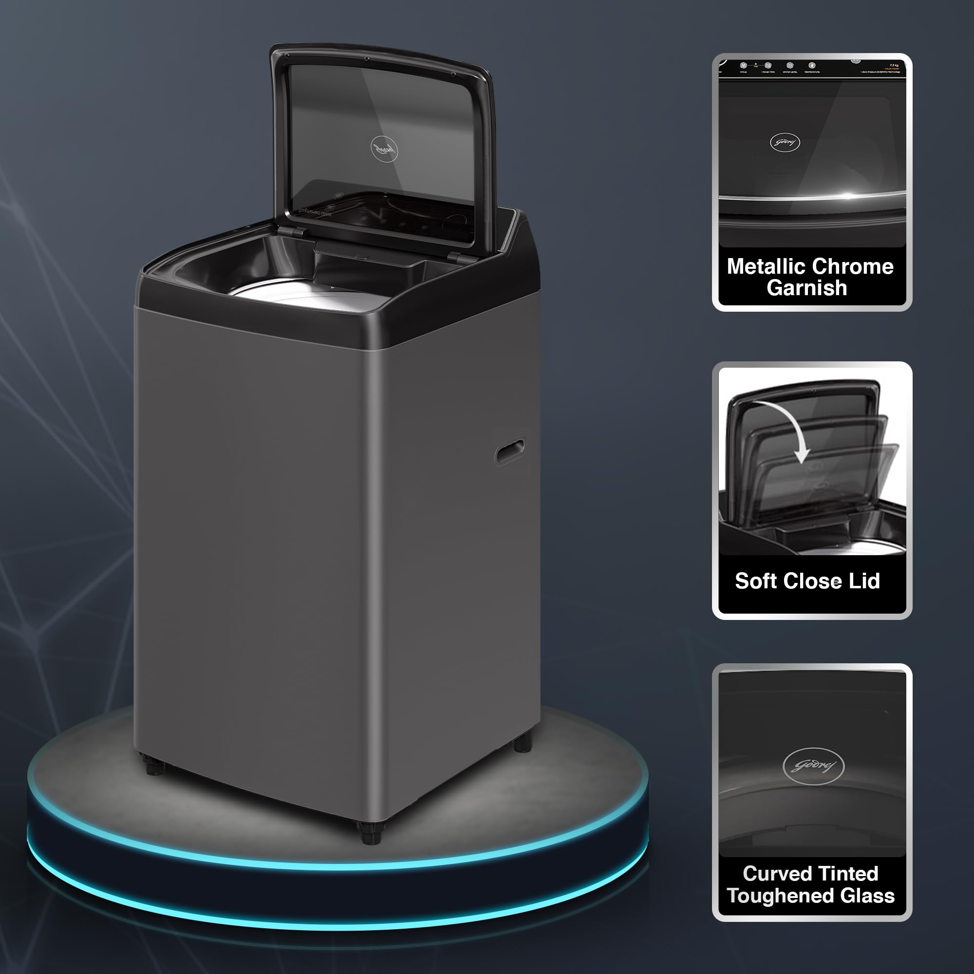 Godrej-7.5-Kg-Fully-Automatic-Top-Loading-Washing-Machine-(Metallic-Black)-(Wteon-Vlvt-75-5.0-Fdtn-Mtbk)-(5STAR)