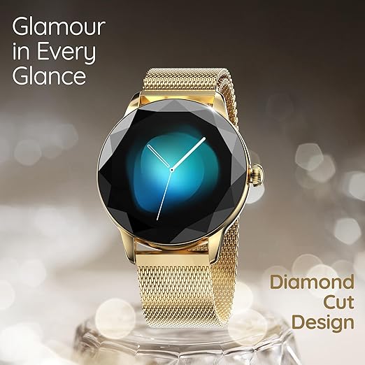 Flair-Neo-2.01-Infinite-Display-Calling---Plan-X---Smart-Watch---Gold-(6-Months)