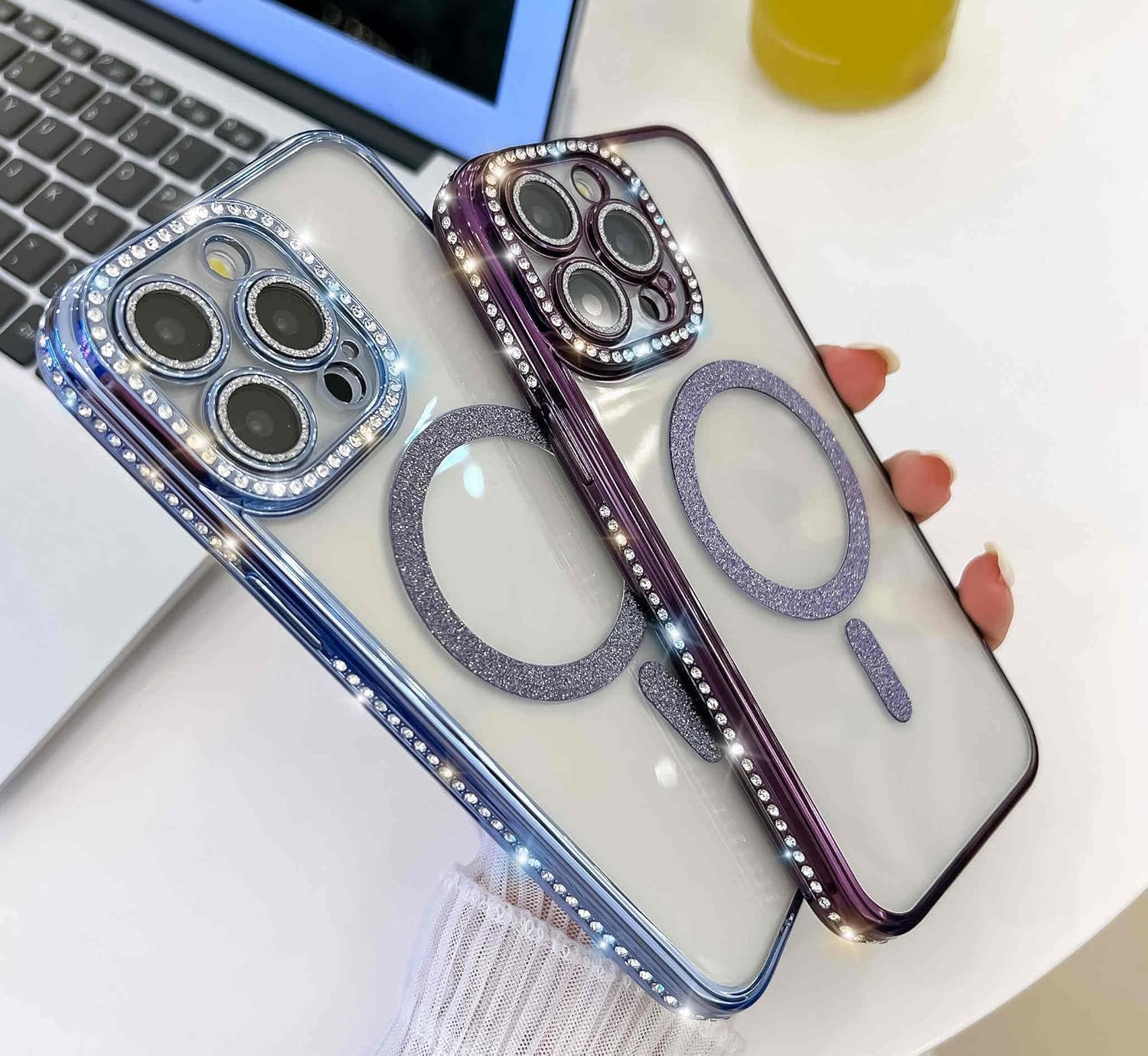 iPhone-13---Apple---Glitter---Back-Case---Magsafe-Gallary