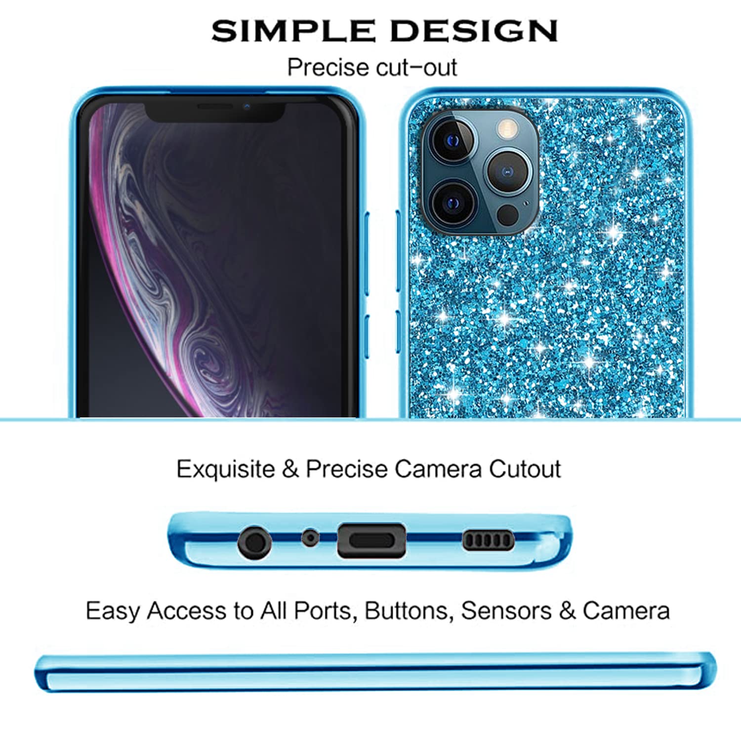 iPhone-13-Pro-Max---Apple---Glitter---Back-Case---Gallary