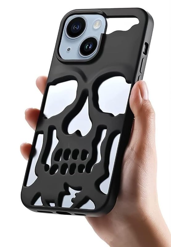 iPhone-14---Apple---Skull---Silicon---Skull-Case